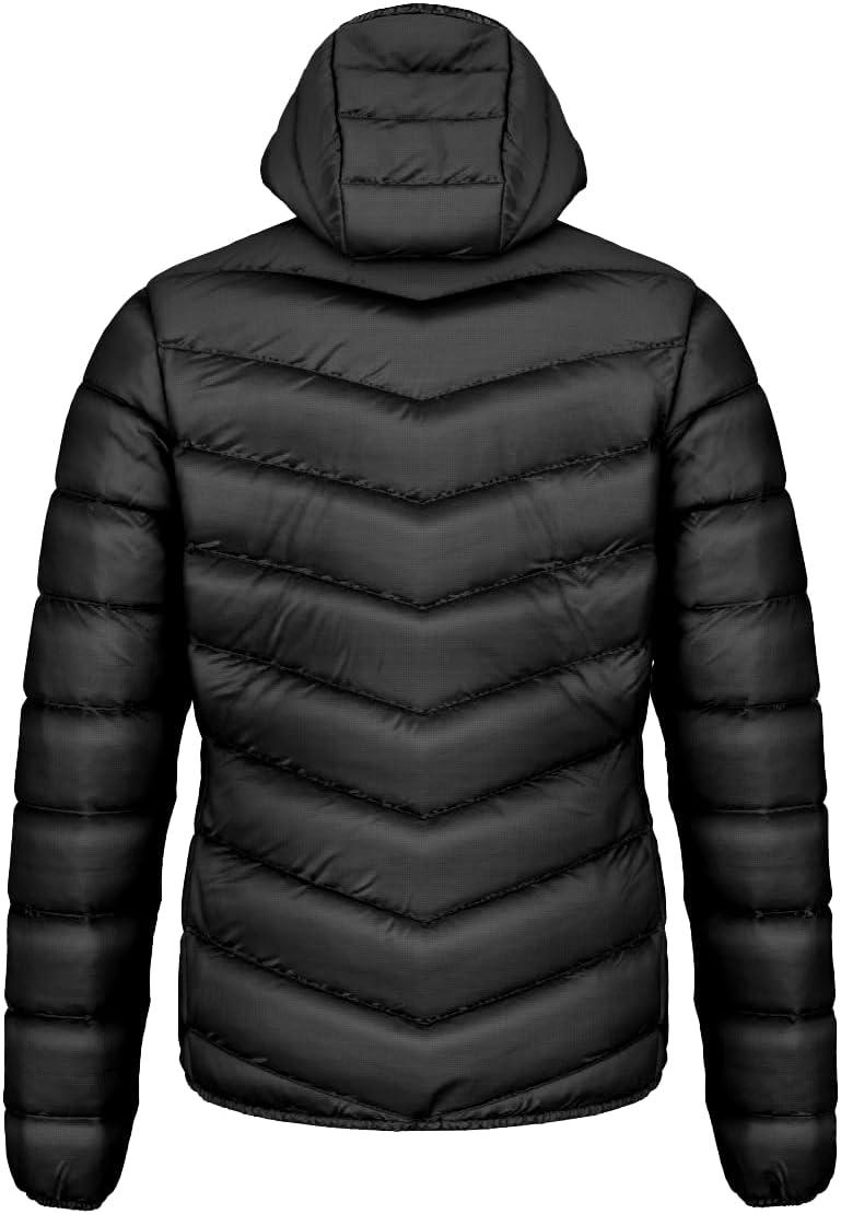 imageHEAD Mens Daxton Lightweight Down Jacket Packable Ripstop UltraLight Warmth Regular FitBlack