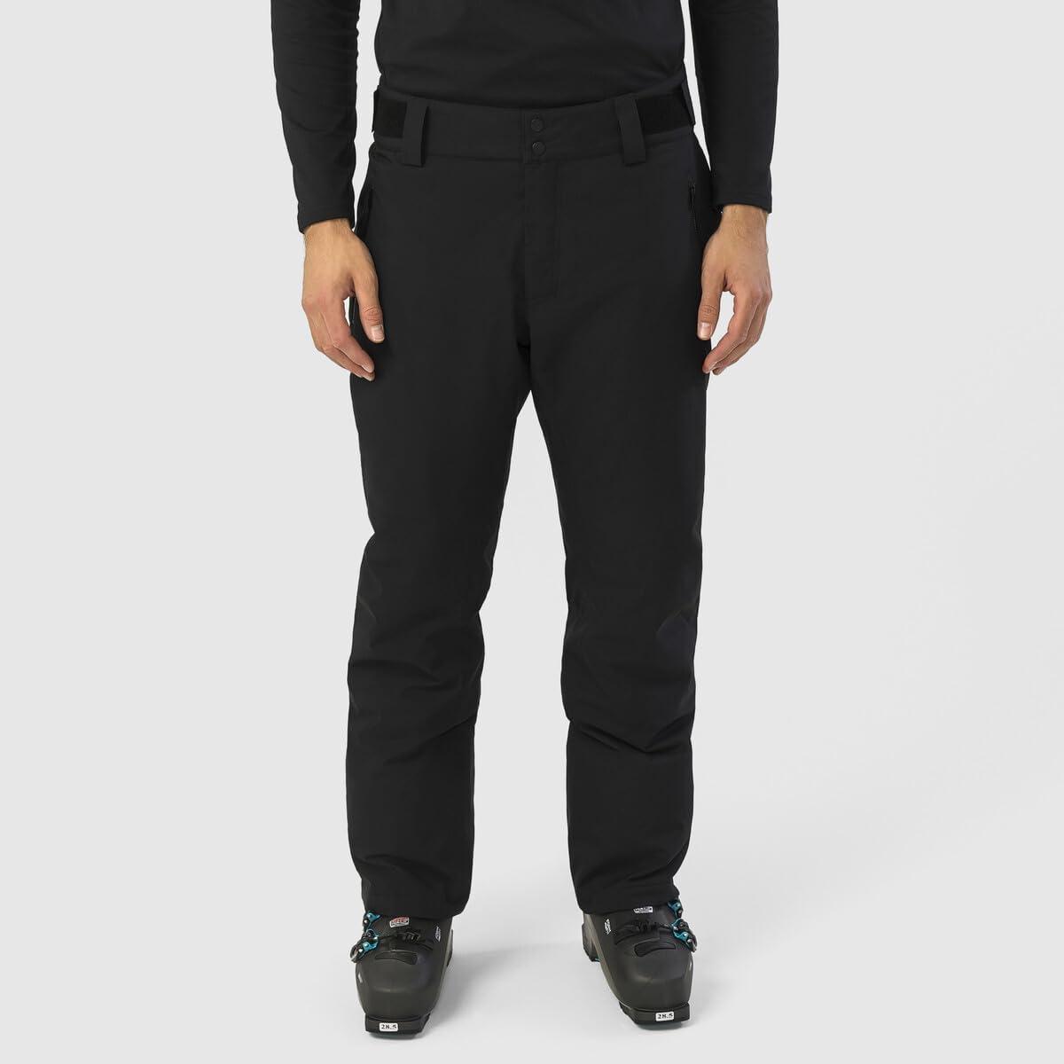 imageHEAD Mens Performance Summit Pant Insulated Ski Pant Waterproof 4Way Stretch Internal Snow CuffBlack
