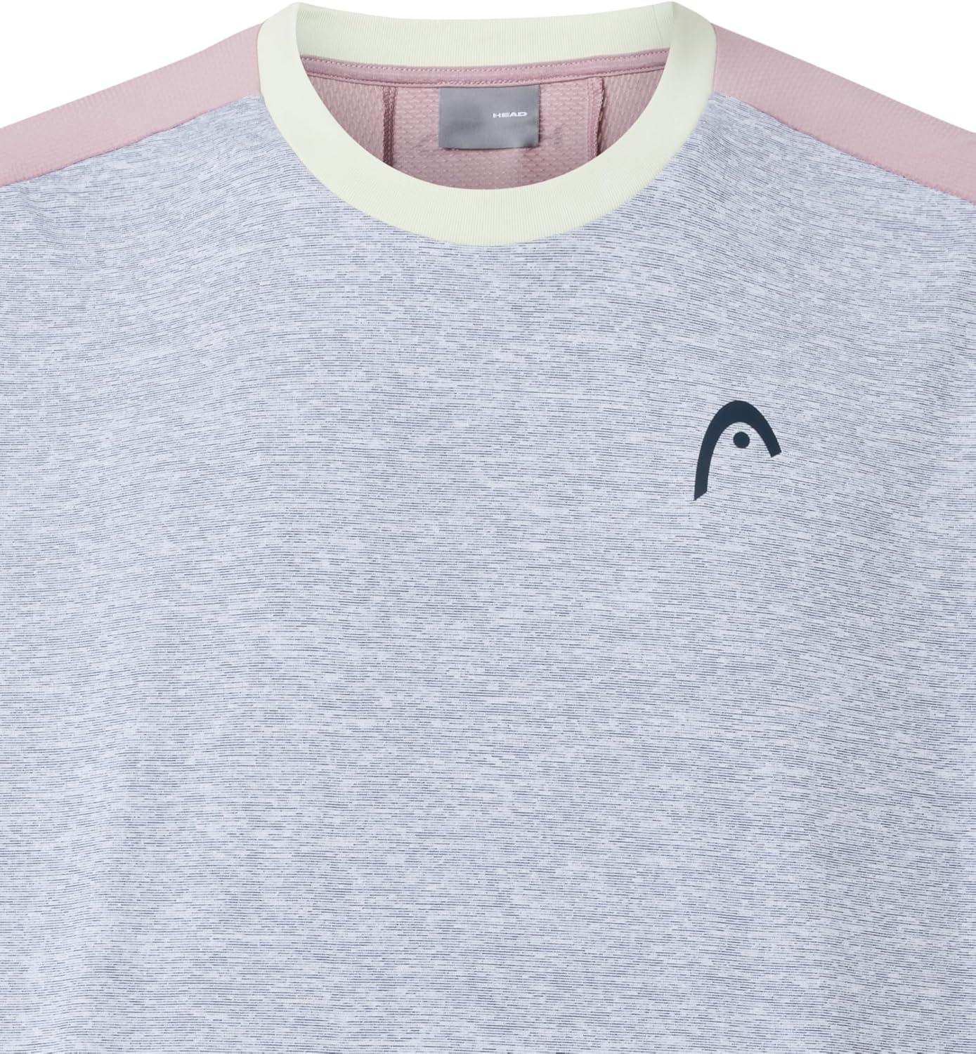 imageHEAD Mens Play Tech TShirt Lightweight MoistureWicking Athletic Tennis ShirtSlate