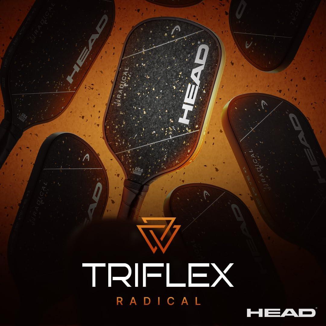 imageHEAD Radical PRO 15 2026 Pickleball Paddle Triflex Core Carbon Surface Advanced Power amp Control