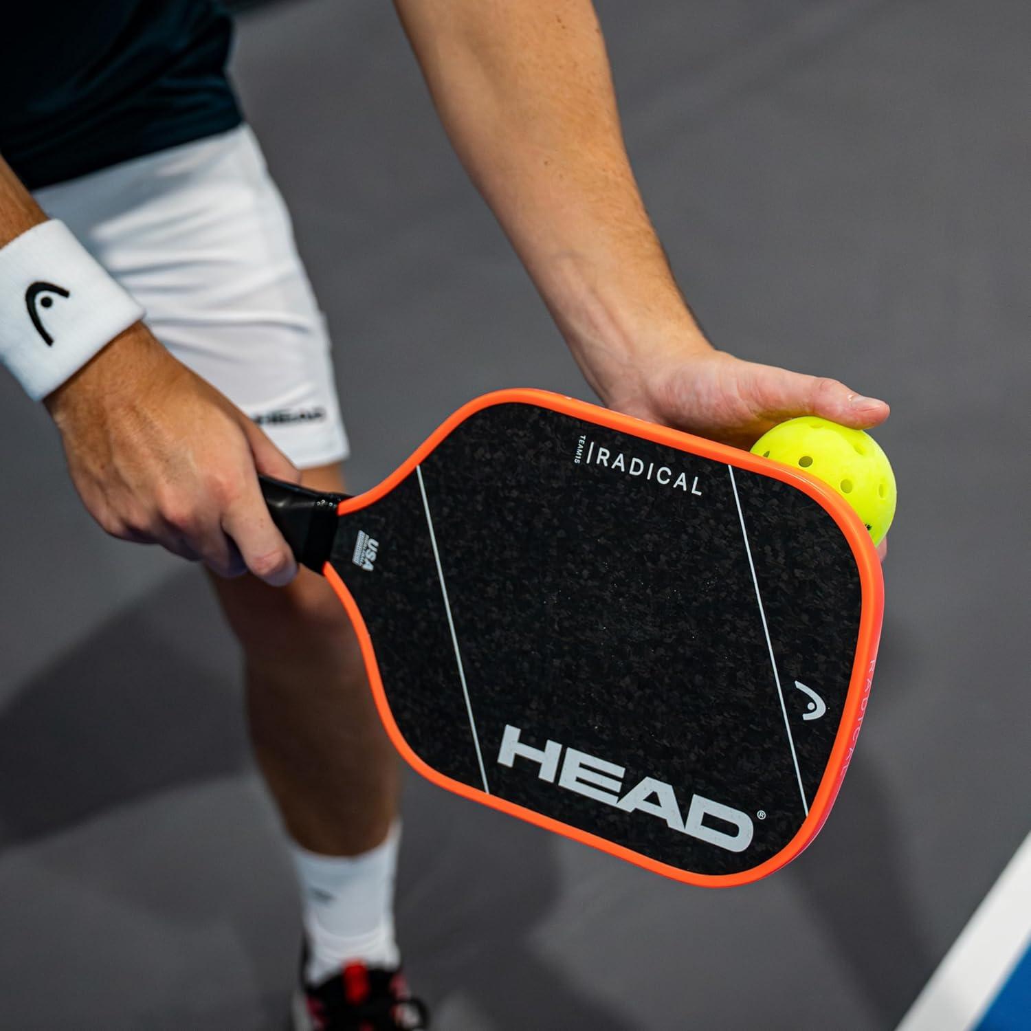 imageHEAD Radical Team 15 2026 Pickleball Paddle Raw Carbon Surface Versatile Paddle for Beginner amp Intermediate Players