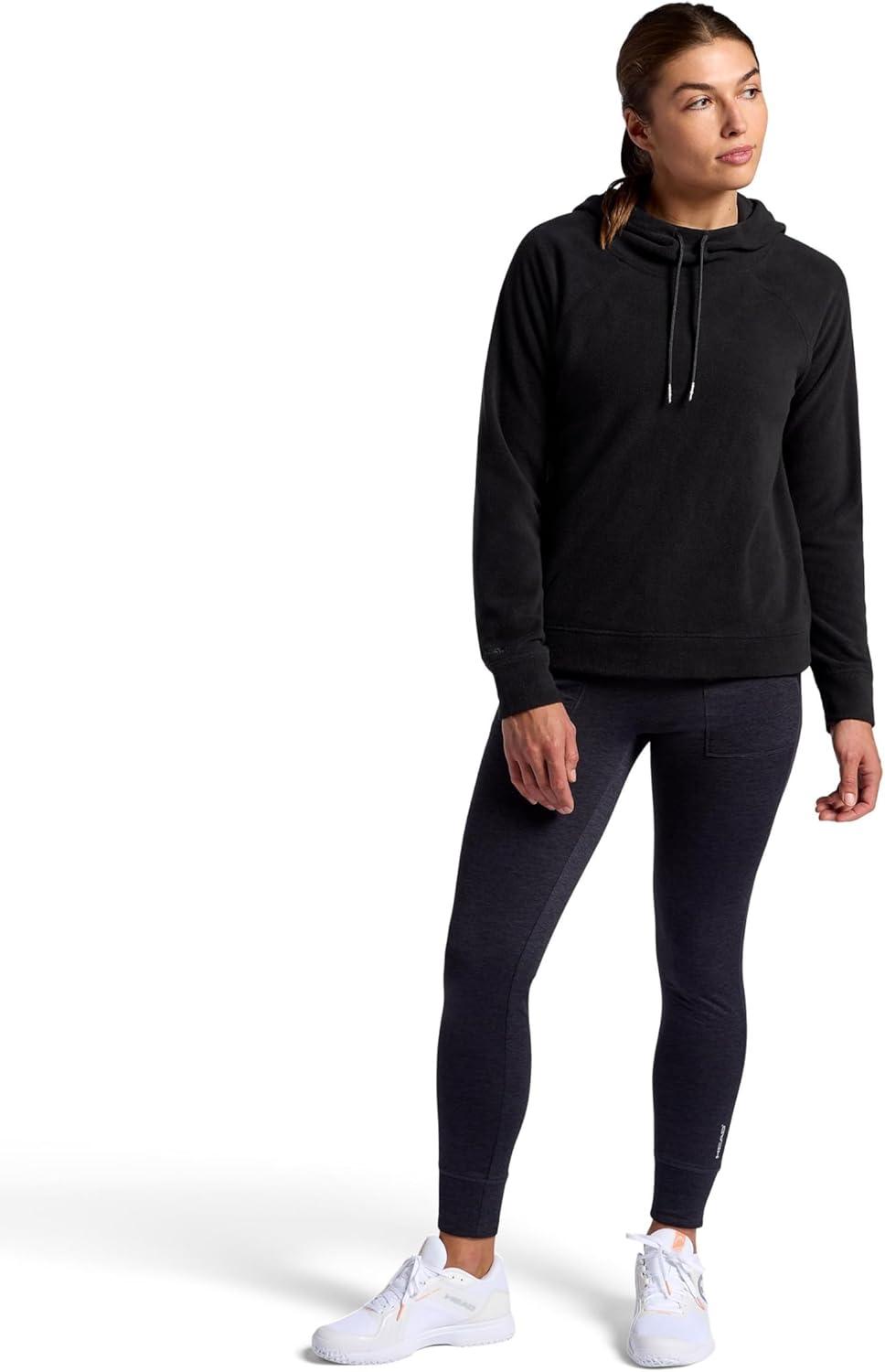 imageHEAD Womens Astir Cozy Cowl Neck Hoodie Relaxed FitBlack