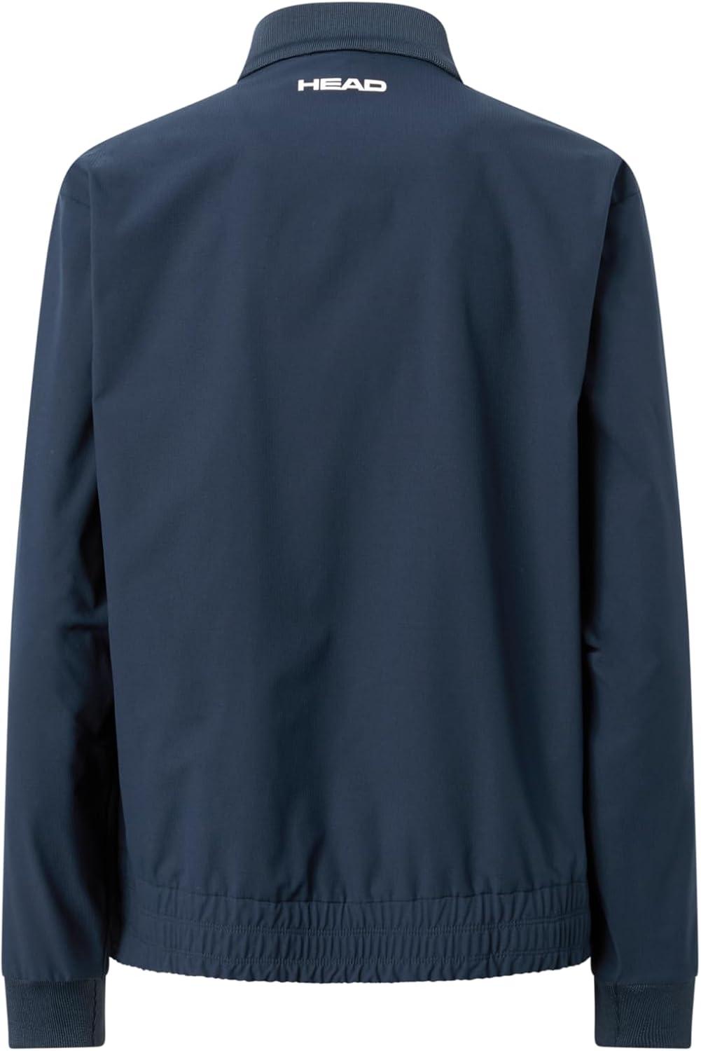 imageHEAD Womens Breaker Jacket Lightweight Stretch Performance Zip Jacket with WaterRepellent Ripstop FabricNavy