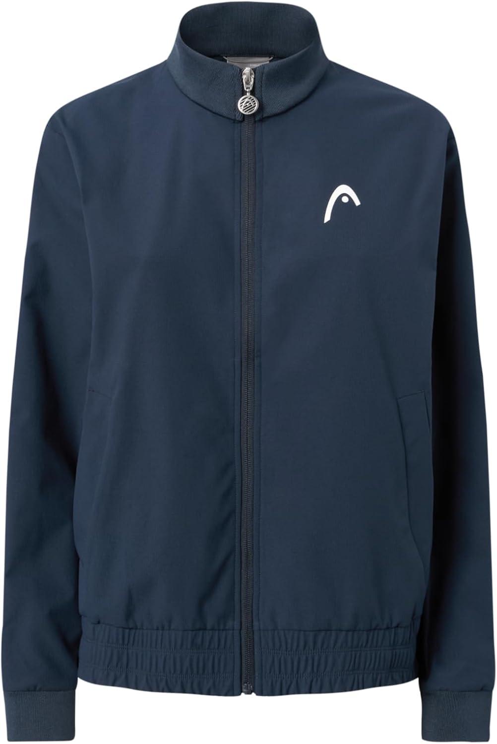 imageHEAD Womens Breaker Jacket Lightweight Stretch Performance Zip Jacket with WaterRepellent Ripstop FabricNavy