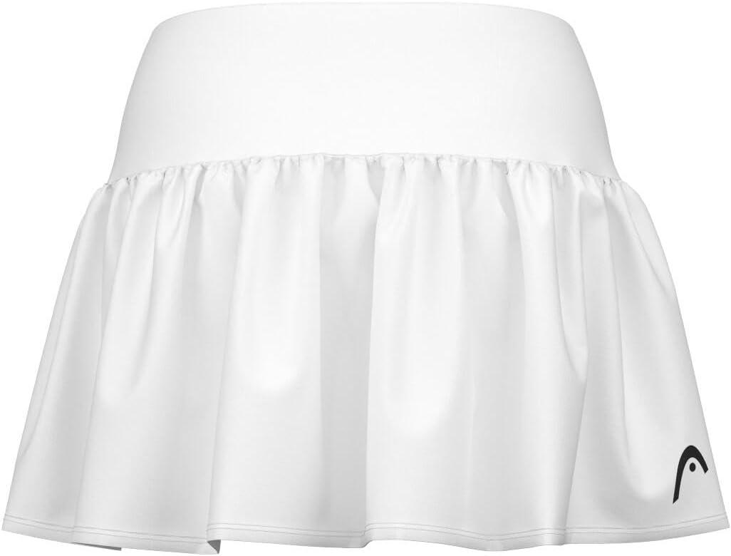 imageHEAD Womens Move Performance Skort MoistureWicking Stretch Athletic Skirt with Builtin Shorts amp HighWaist FitWhite