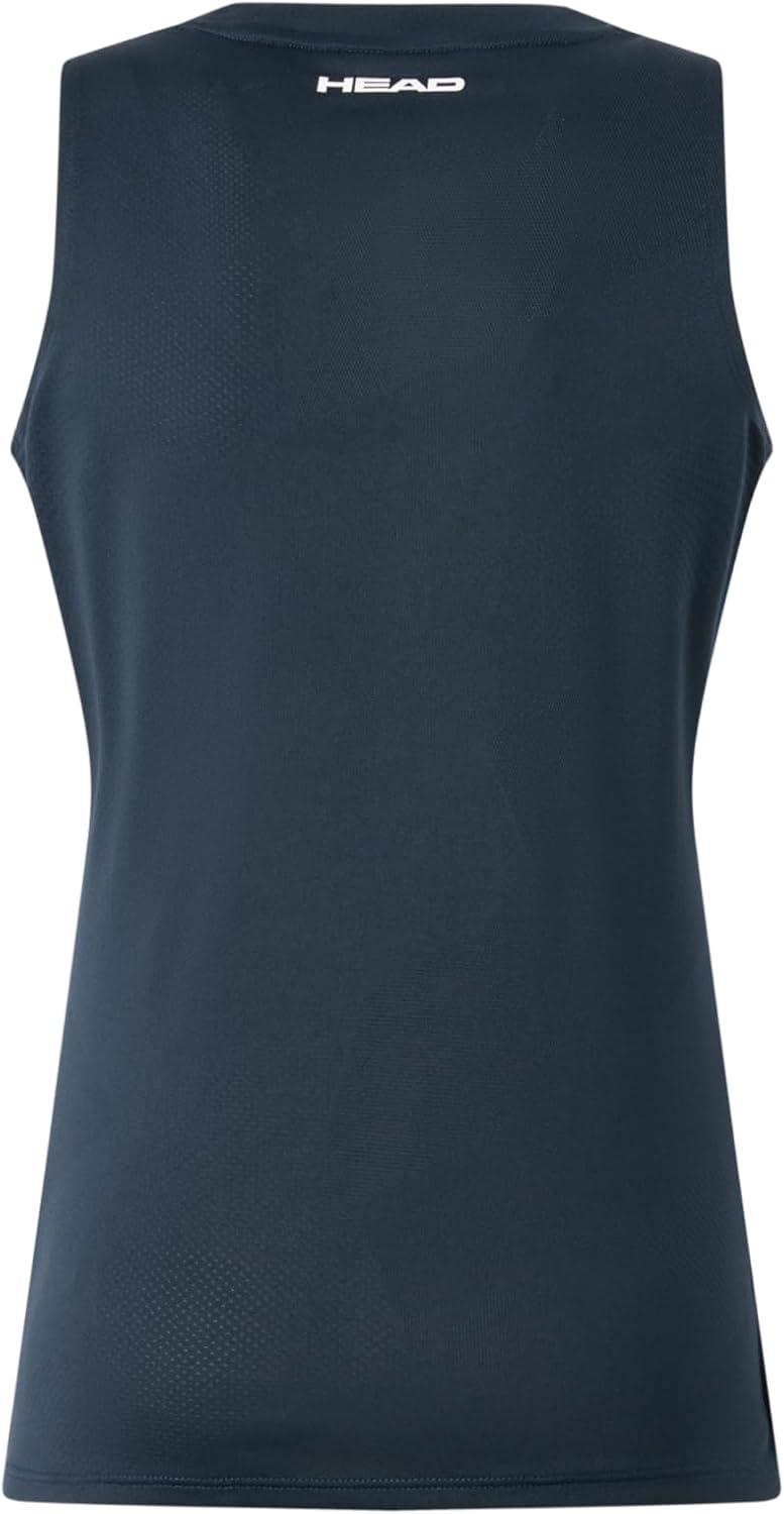 imageHEAD Womens Pro Sleeveless Performance Tank Top Moisture Wicking Tennis Training Top with Breathable Body MappingNavy