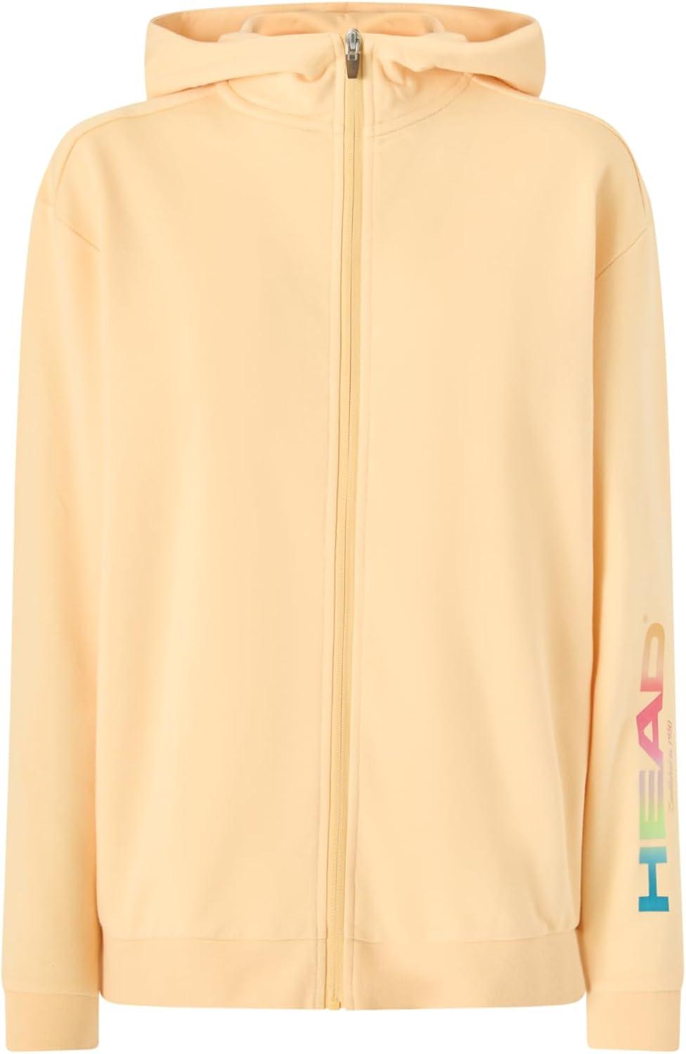 imageHEAD Womens Rally Full Zip Hoodie Performance French Terry Athletic Jacket with MoistureWicking ComfortApricot