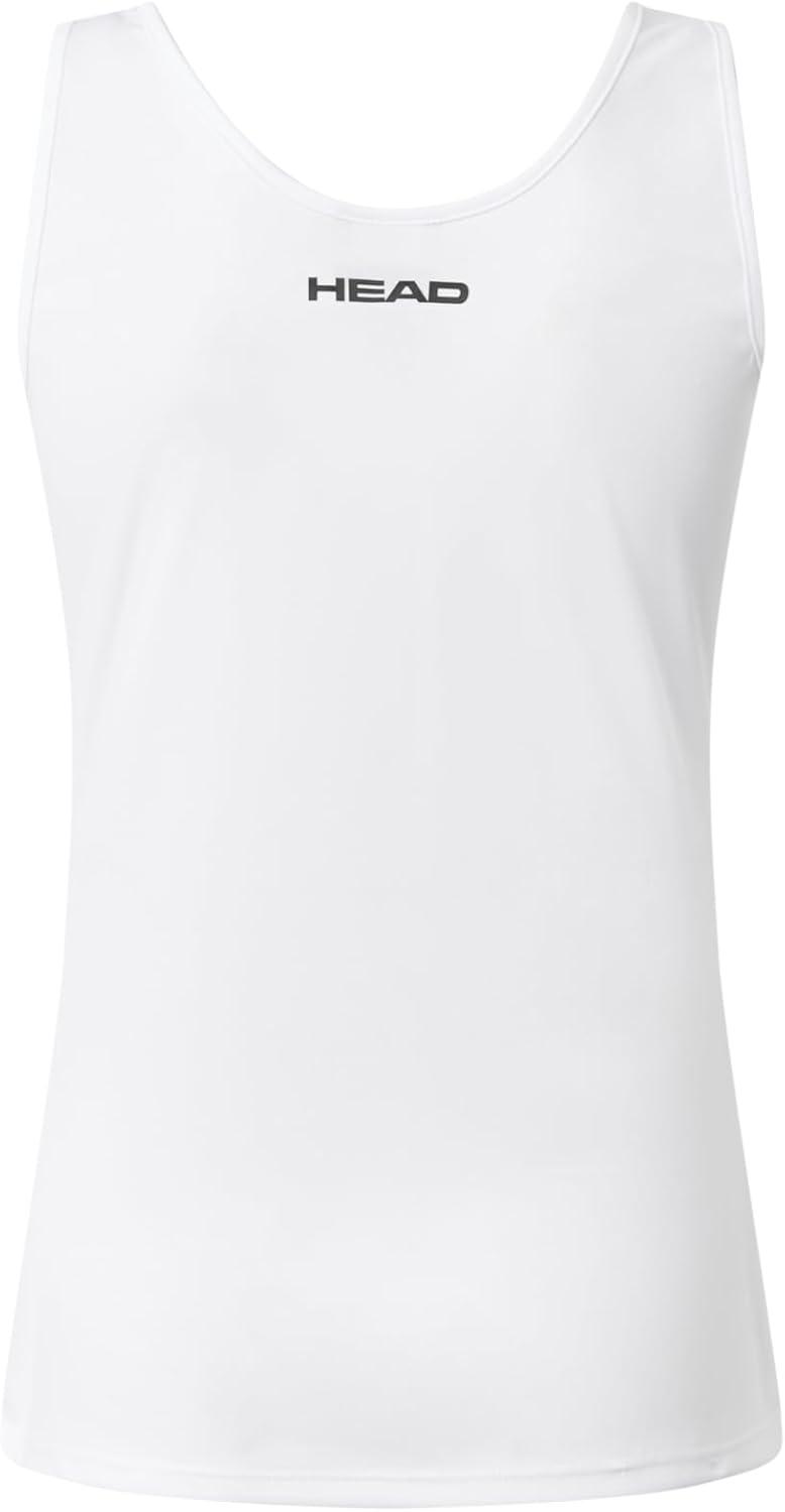 imageHEAD Womens Spirit II Tank Top Performance MoistureWicking Athletic Tank with Sleek Tight FitWhite
