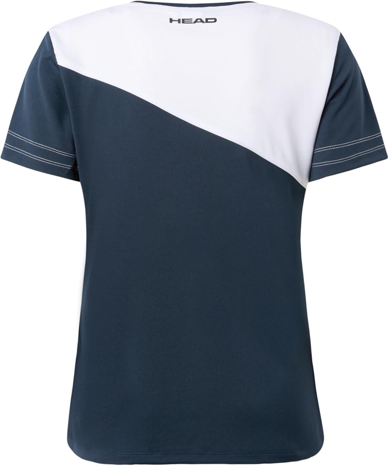 imageHEAD Womens TieBreak TShirt WomenNavy White
