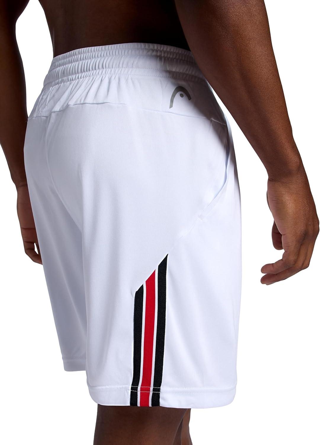 imageHead Mens Athlosphere Short Standard Fit 7 Inseam Stretch Midweight MaterialStark White