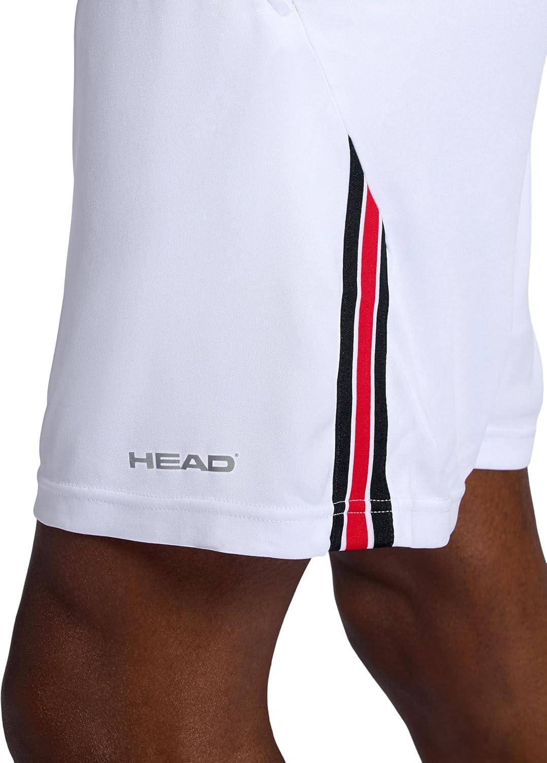 imageHead Mens Athlosphere Short Standard Fit 7 Inseam Stretch Midweight MaterialStark White