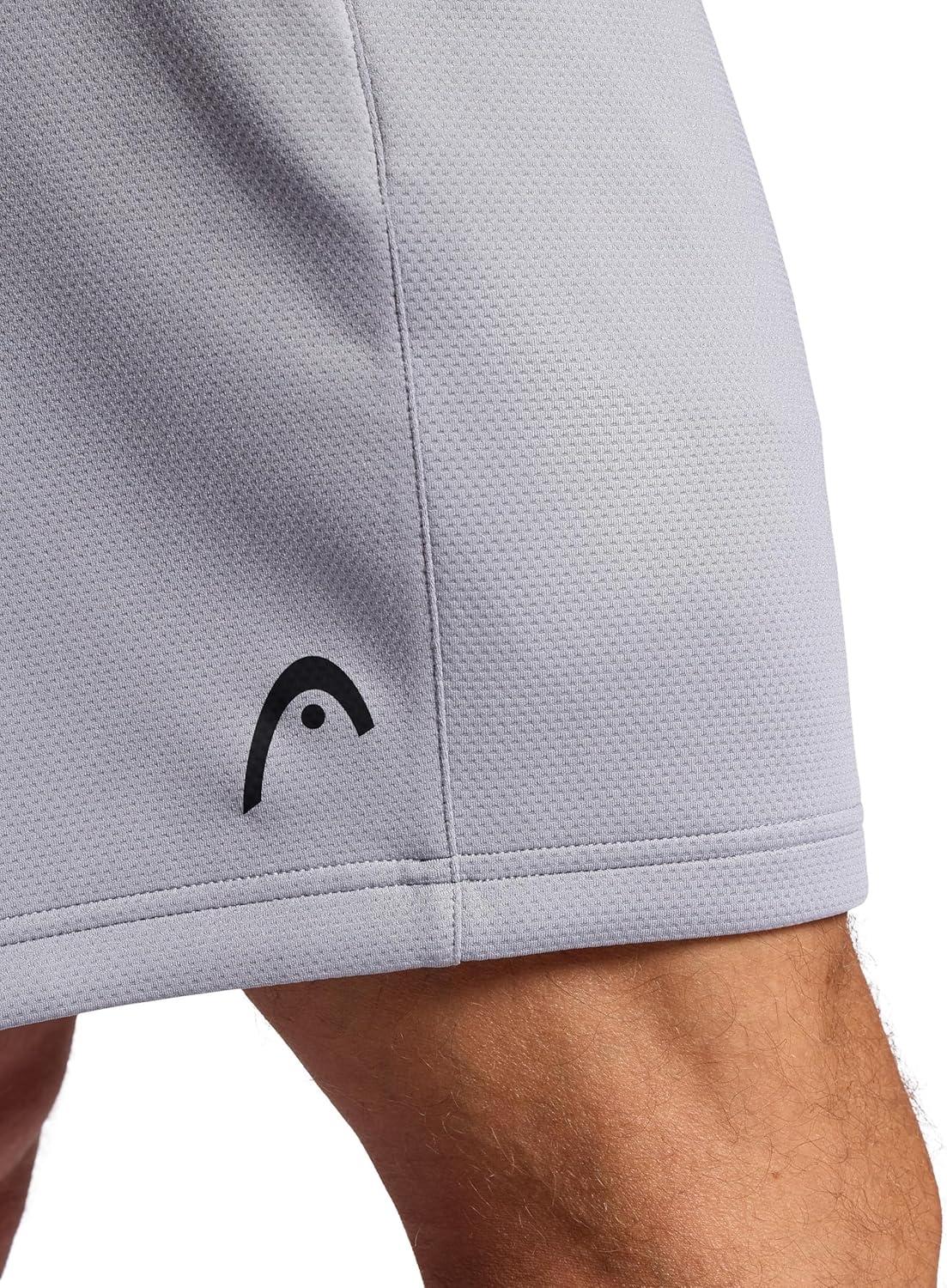 imageHead Mens Deuce Short Standard Fit 7 Inseam Breathable Mesh FabricSleet