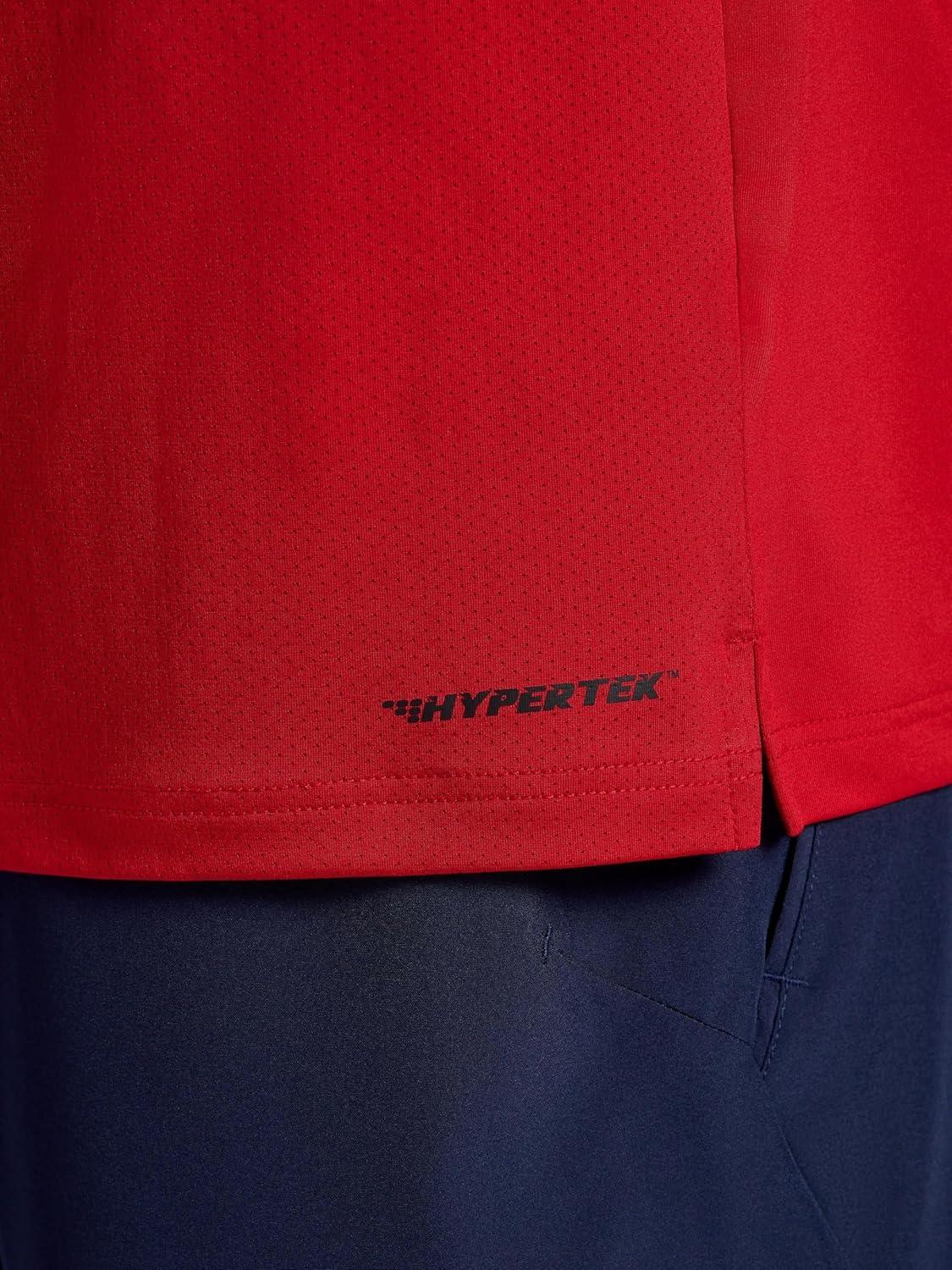 imageHead Mens Doubles Hypertek Performance Scoopneck Tanktop Relaxed Fit MoistureWicking Cool Touch MaterialTrue Red