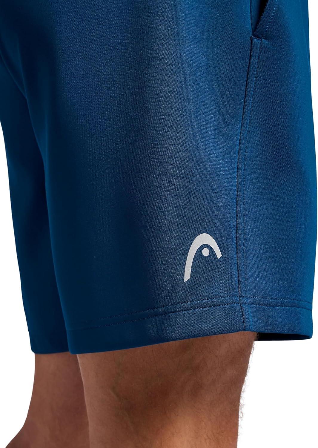imageHead Mens Elevate Essence Short Standard Fit 7 Inseam Stretch Midweight Micro Pique Scuba MaterialPoseidon