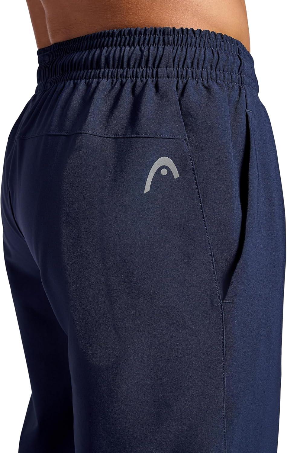 imageHead Mens Iron Strong Pant Slim Fit Stretch MoistureWicking Material 31 InseamNavy