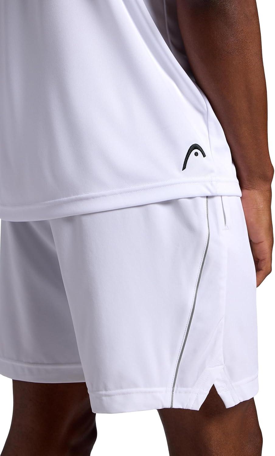 imageHead Mens Match Polo Shirt Standard Fit Stretch Midweight MaterialStark White