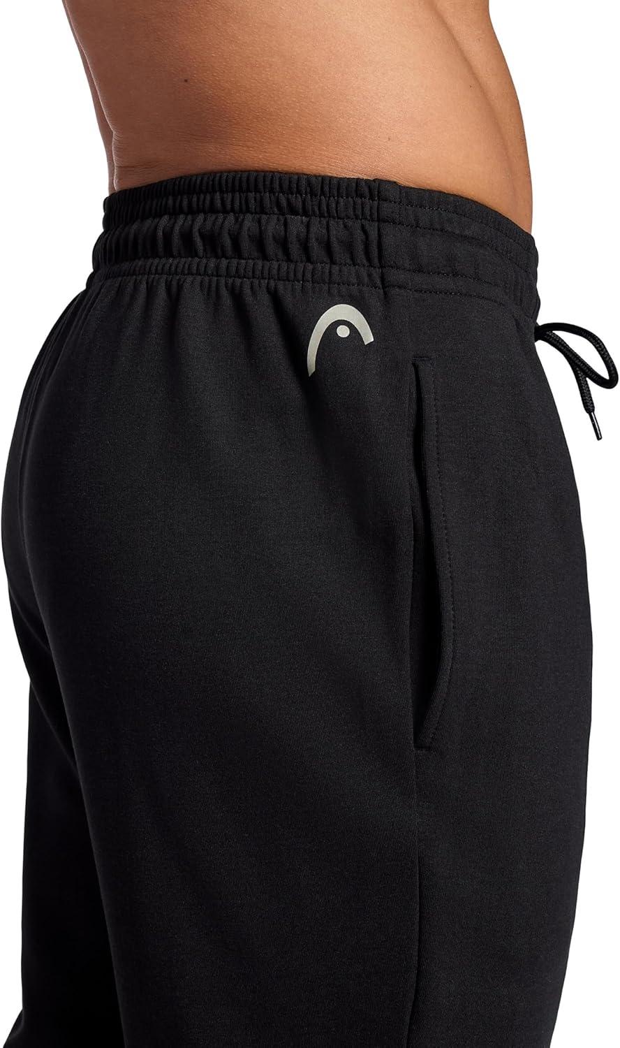 imageHead Mens Precision Double Knit Jogger Standard Fit Stretch Midweight MaterialBlack