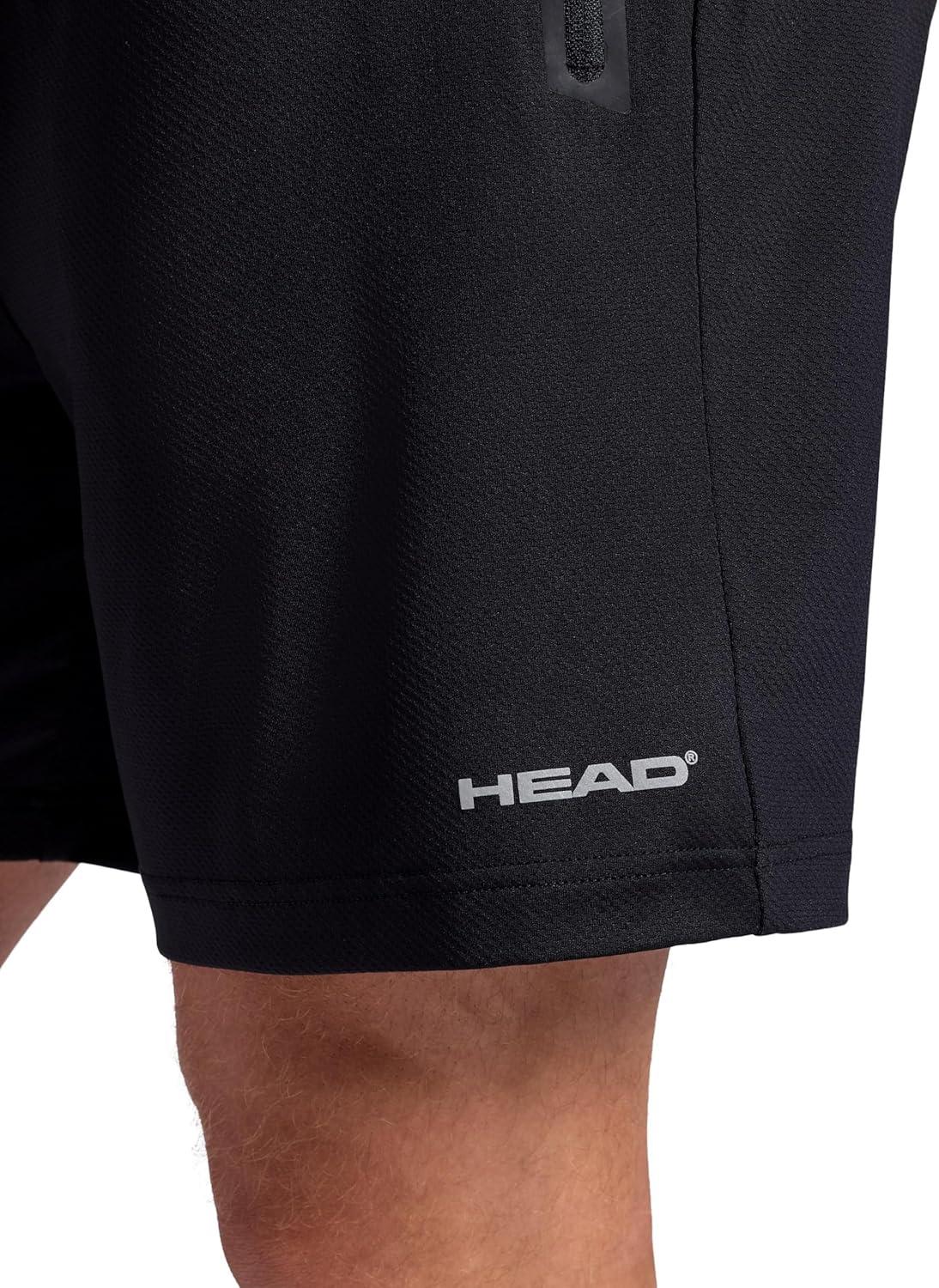 imageHead Mens Retake Training Short Standard Fit 7 Inseam Stretch Lightweight MaterialBlack