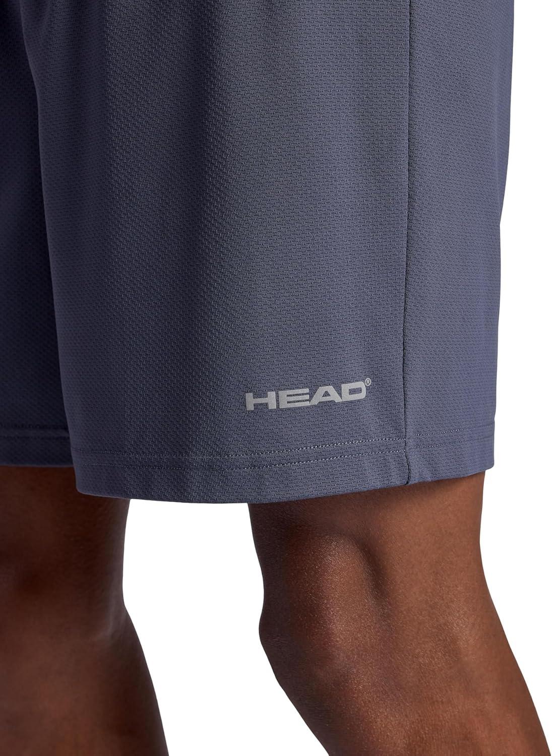 imageHead Mens Retake Training Short Standard Fit 7 Inseam Stretch Lightweight MaterialCool Grey