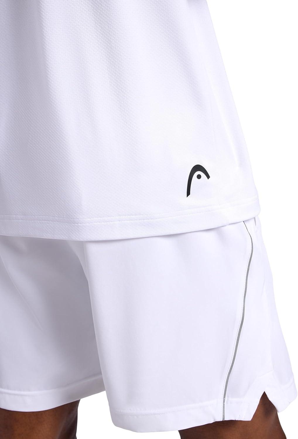 imageHead Mens Sideline Sleeveless Crewneck Tank Top Standard Fit Stretch Lightweight MaterialStark White