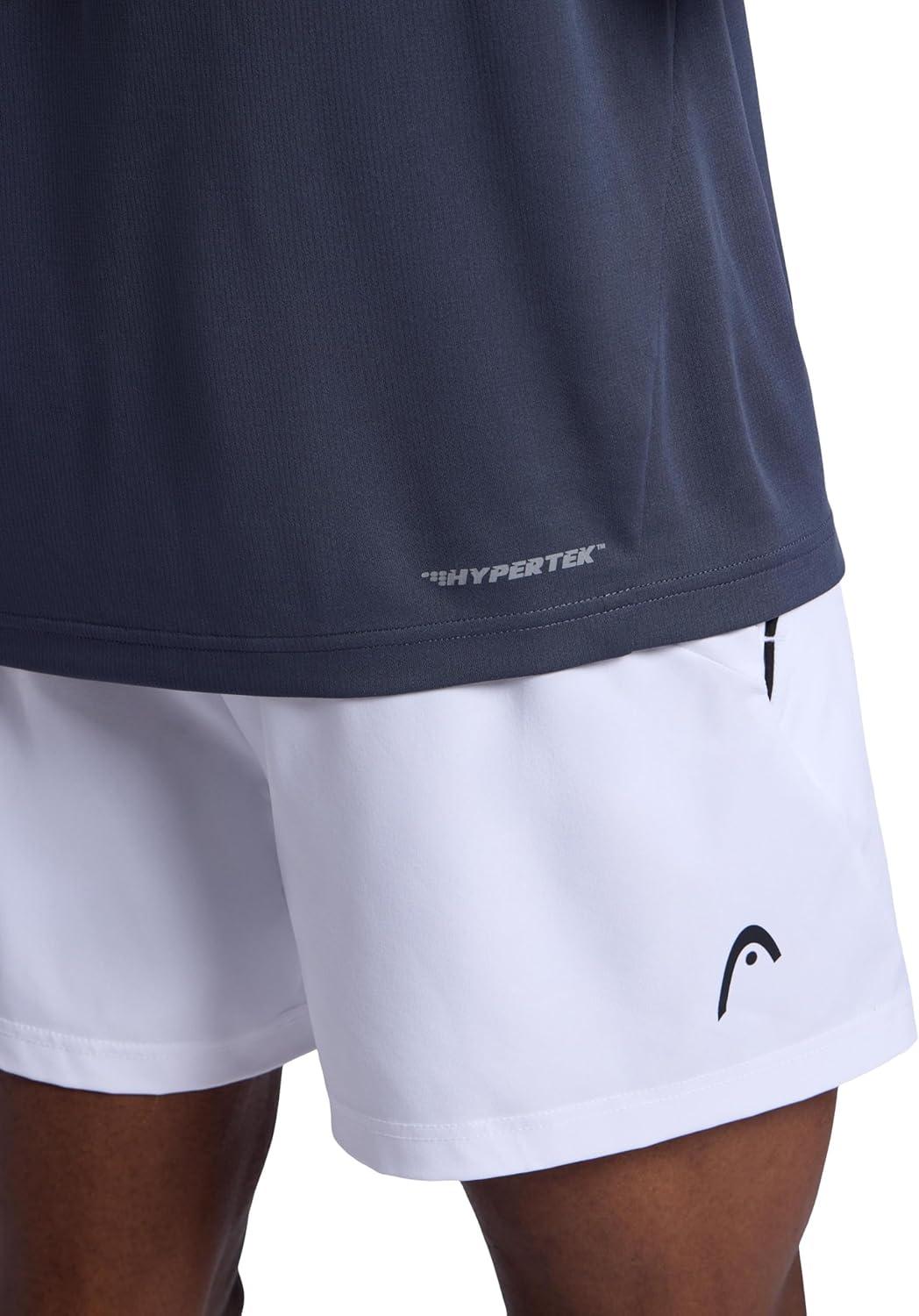 imageHead Mens Spin Serve Hypertek Scoopneck Tanktop Standard Fit Lightweight and BreathableCool Grey