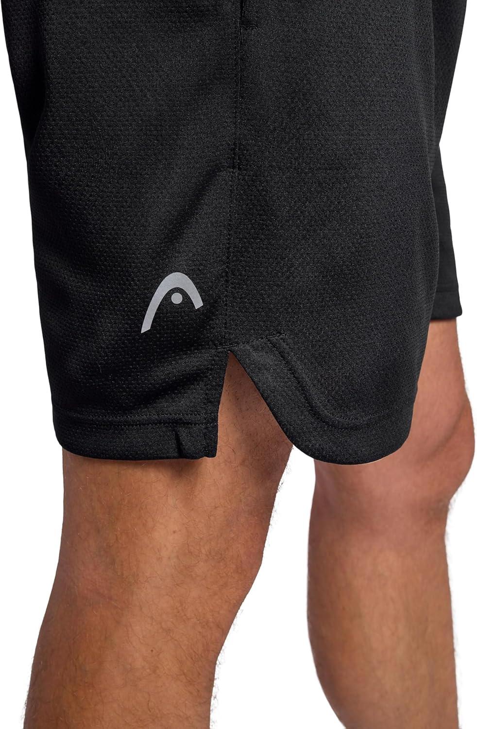 imageHead Mens Supreme Stitch Short Standard Fit 7 Inseam Stretch Midweight MaterialBlack