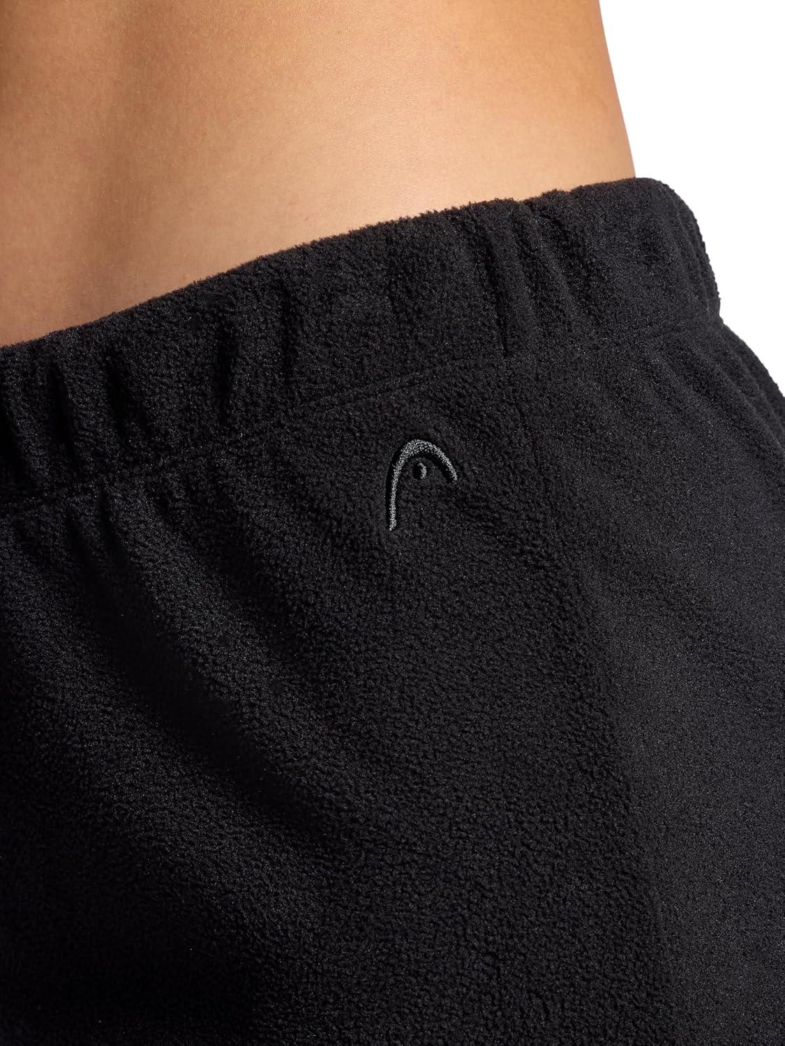 imageHead Womens Recover Poly Fleece Jogger Relaxed Fit Heavyweight Fleece MaterialBlack