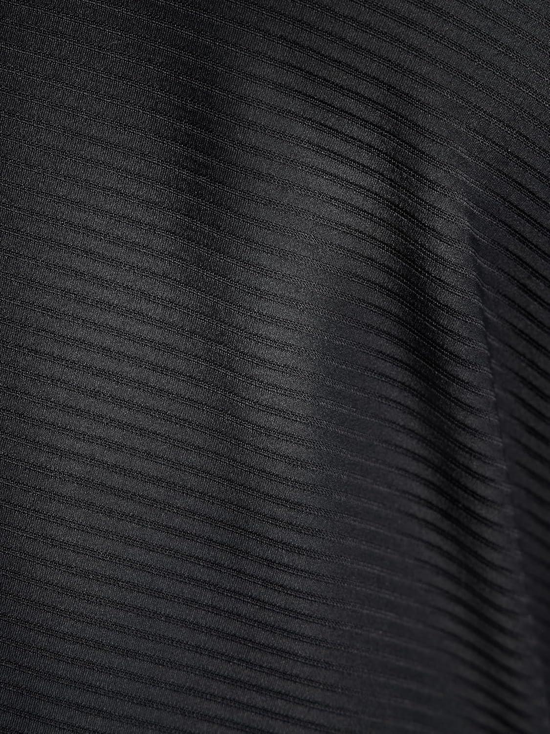 imageHead Womens Shadow Stripe Tank Top Slim Fit Stretch Lightweight MaterialBlack