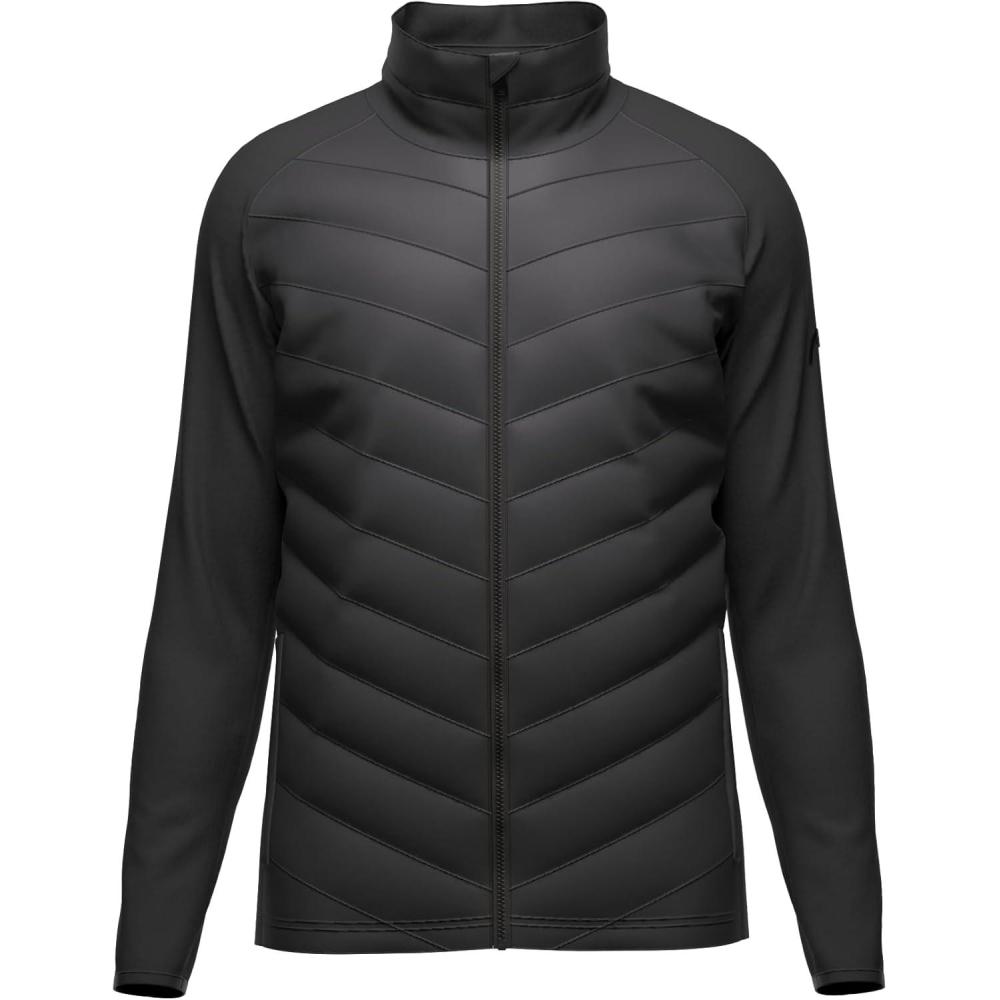 imageHEAD Mens Dolomiti FZ Midlayer Jacket PrimaLoft ThermoPlume Hybrid Insulation Stretch ComfortBlack
