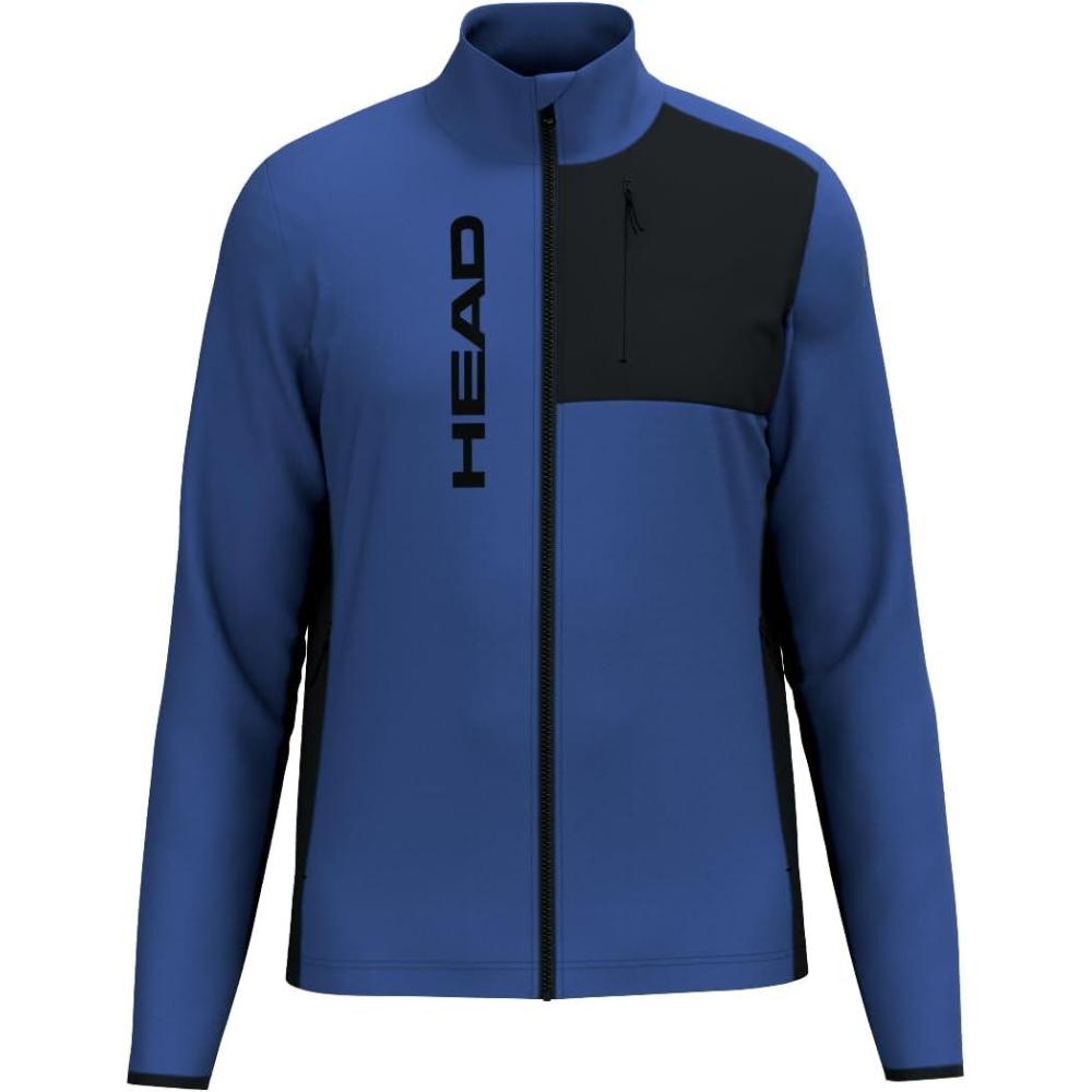 imageHEAD Mens Martin Full Zip Midlayer Power Stretch QuickDry Performance Regular FitAdmiral Black