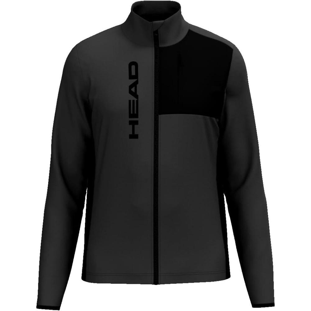 imageHEAD Mens Martin Full Zip Midlayer Power Stretch QuickDry Performance Regular FitBlack