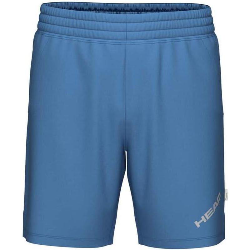 imageHEAD Mens Pro Performance Tennis Shorts 4Way Stretch Woven Fabric with Moisture Wicking and Adjustable WaistbandAirforce Blue