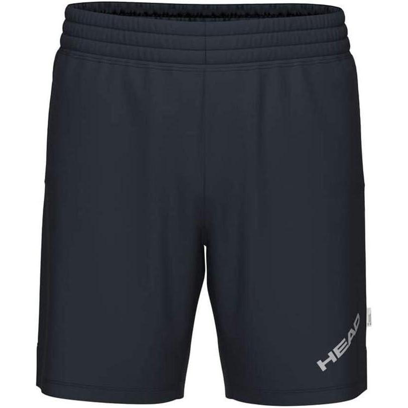 imageHEAD Mens Pro Performance Tennis Shorts 4Way Stretch Woven Fabric with Moisture Wicking and Adjustable WaistbandNavy