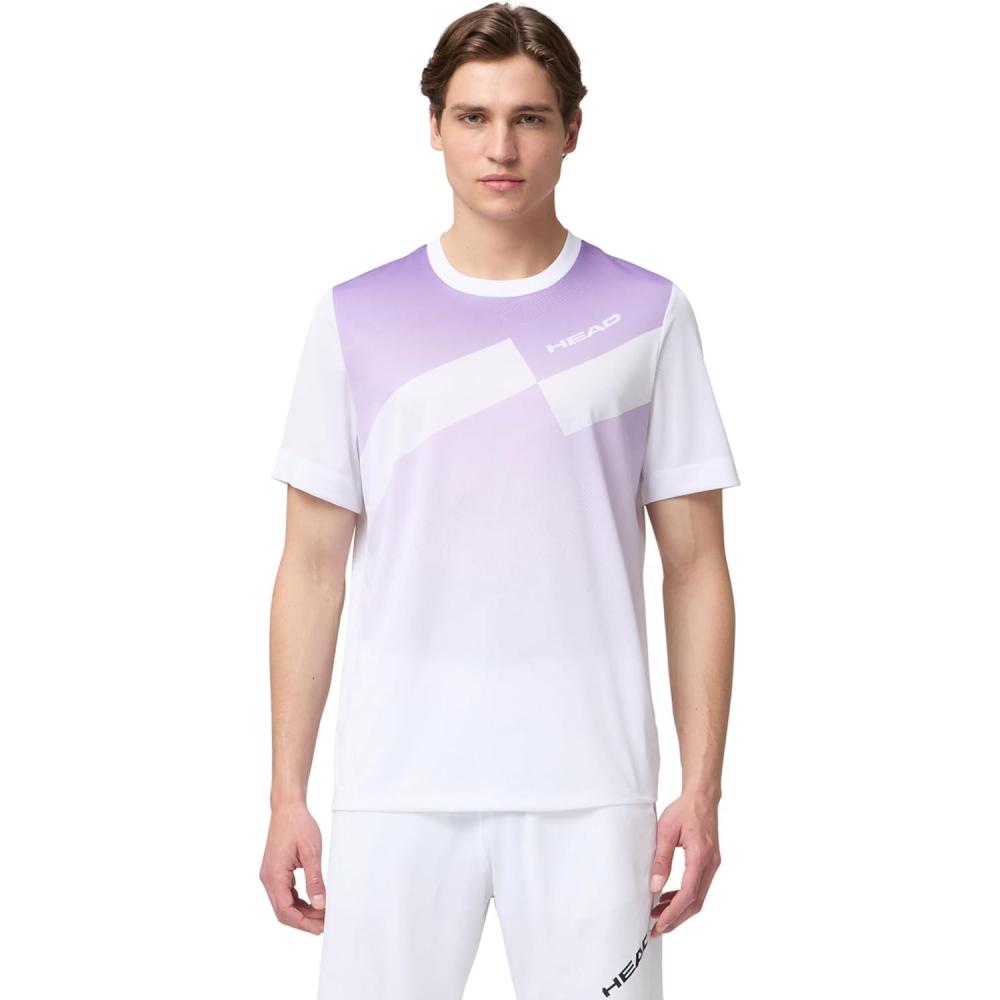 imageHEAD Mens Pro TShirt MenPurple Print