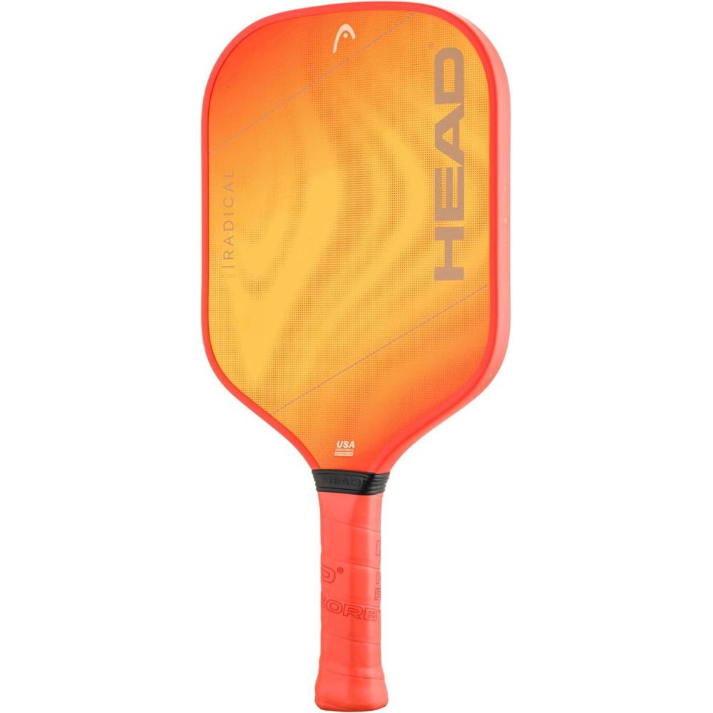 imageHEAD Radical Xceed 2026 Pickleball Paddle  Fiberglass Composite Face SpinOn Technology Widebody Control Paddle Heavyweight Power Performance