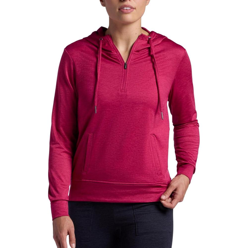 imageHEAD Womens Alliance Hoodie Relaxed Fit Stretch Midweight Material MoisturewickingCherries Jubilee Heather