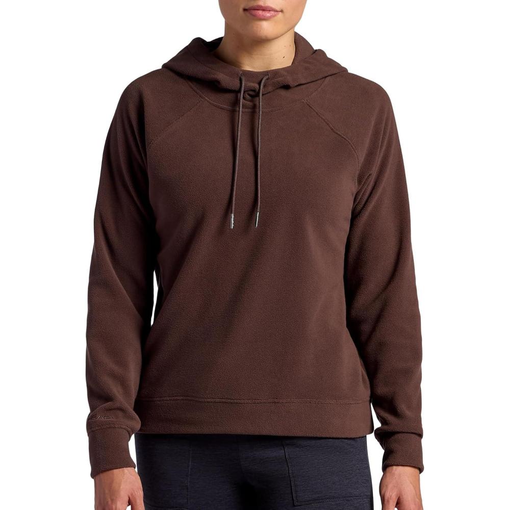 imageHEAD Womens Astir Cozy Cowl Neck Hoodie Relaxed FitSeal Brown
