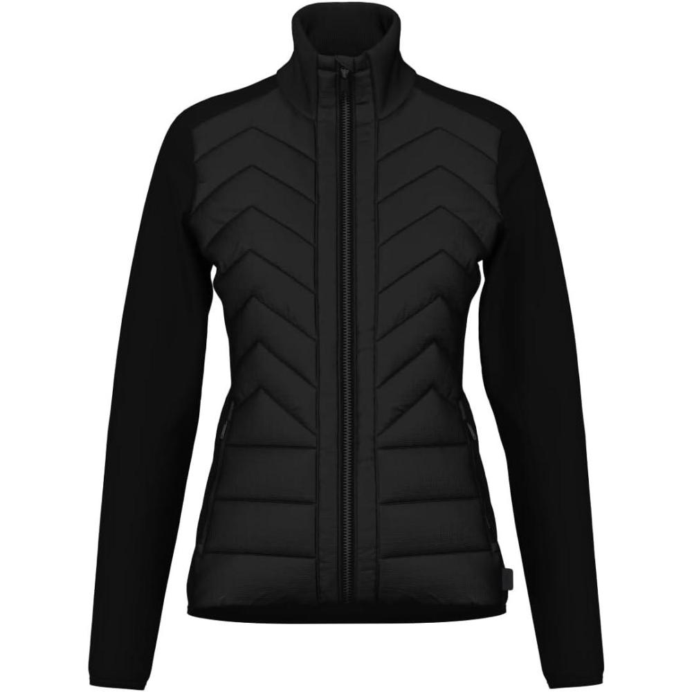 imageHEAD Womens Carina Full Zip Midlayer Hybrid Design PrimaLoft ThermoPlume Regular FitBlack