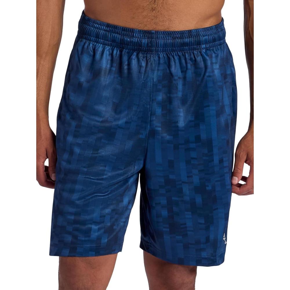 imageHead Mens Anchor Short Standard Fit Lightweight Performance Interlock Stretch with Heathered TextureNavy