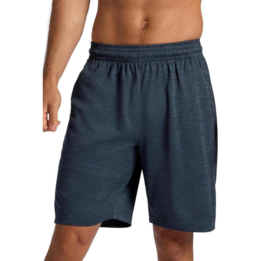 imageHead Mens Buyer Power Short Standard Fit Lightweight and Breathable 9 InseamCool Grey Heather