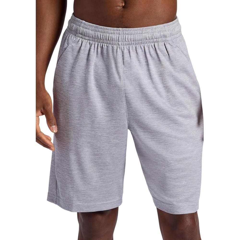 imageHead Mens Buyer Power Short Standard Fit Lightweight and Breathable 9 InseamSleet Heather