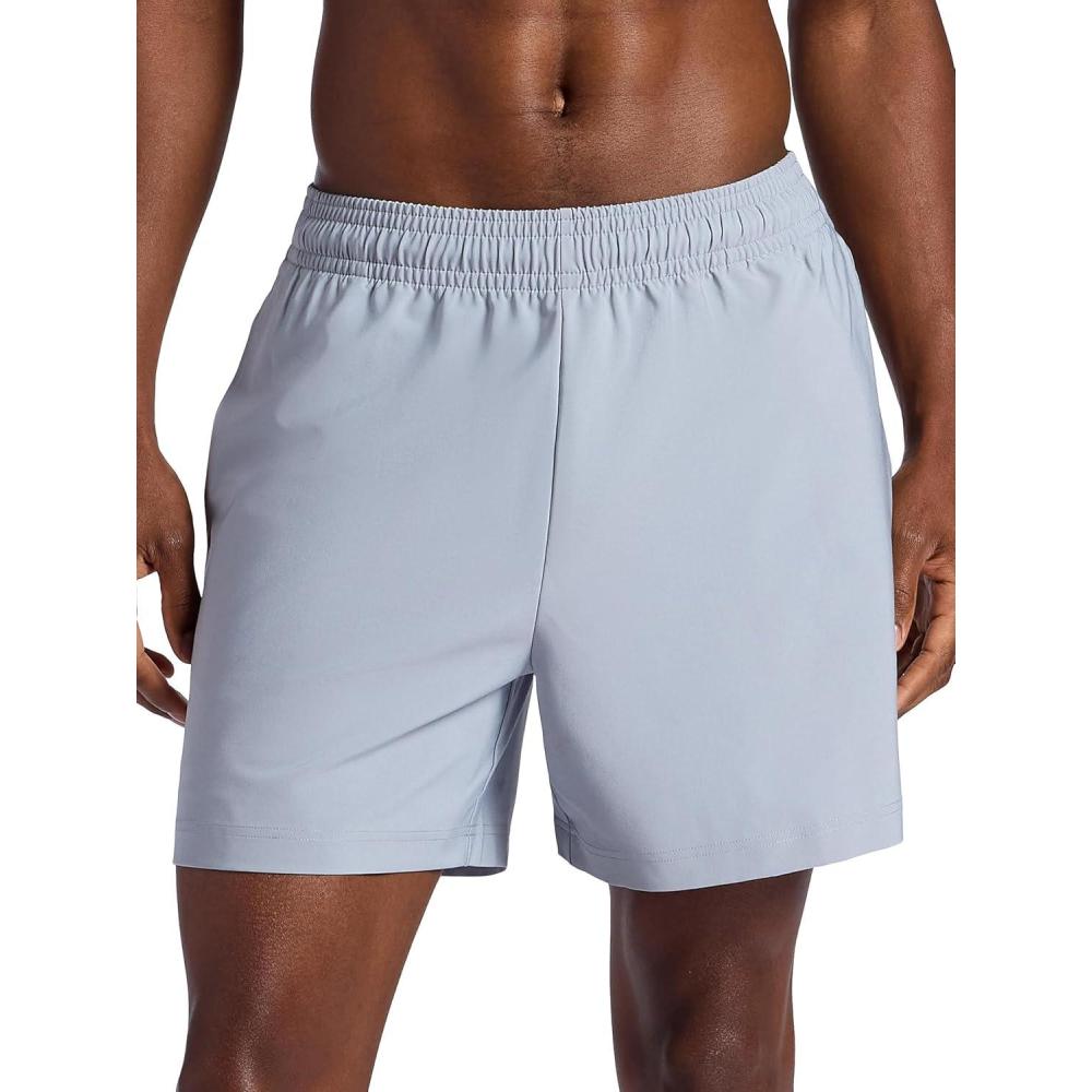 imageHead Mens Court Crafters Short Standard Fit 7 Inseam Lightweight MoistureWicking MaterialGrey