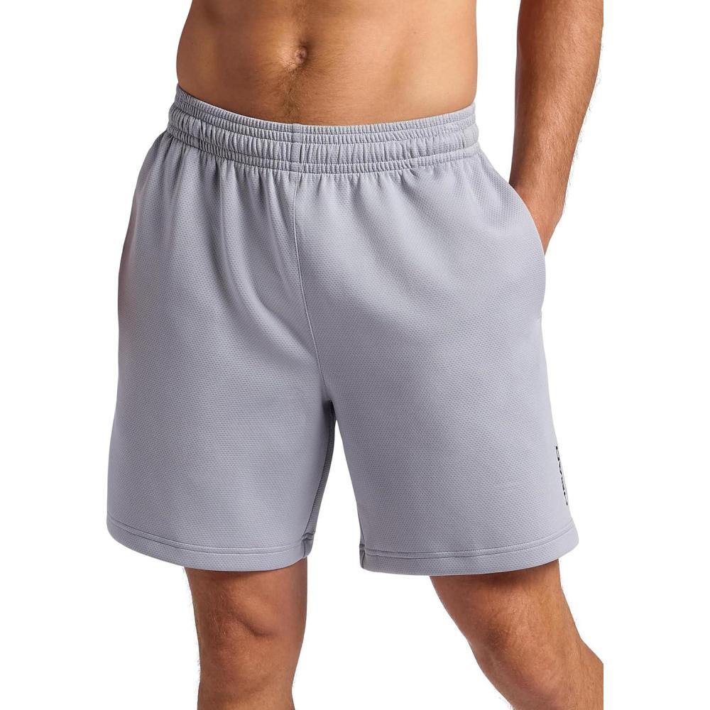 imageHead Mens Deuce Short Standard Fit 7 Inseam Breathable Mesh FabricSleet