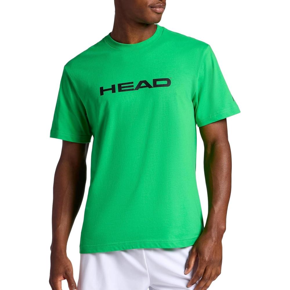 imageHead Mens Graphic Crewneck TShirt Standard Fit Soft CottonPolyester Jersey MaterialAndean Toucan Green