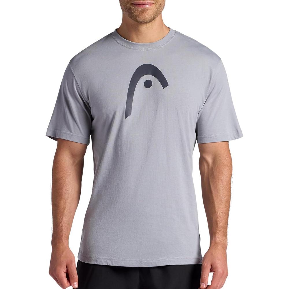 imageHead Mens Graphic Crewneck TShirt Standard Fit Soft Midweight CottonPolyester MaterialSleetlogo