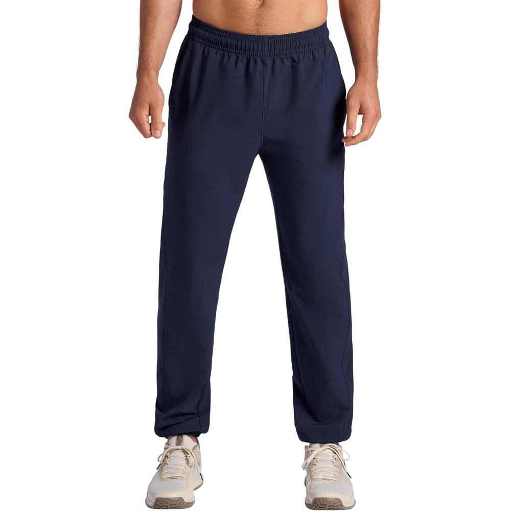 imageHead Mens Iron Strong Pant Slim Fit Stretch MoistureWicking Material 31 InseamNavy