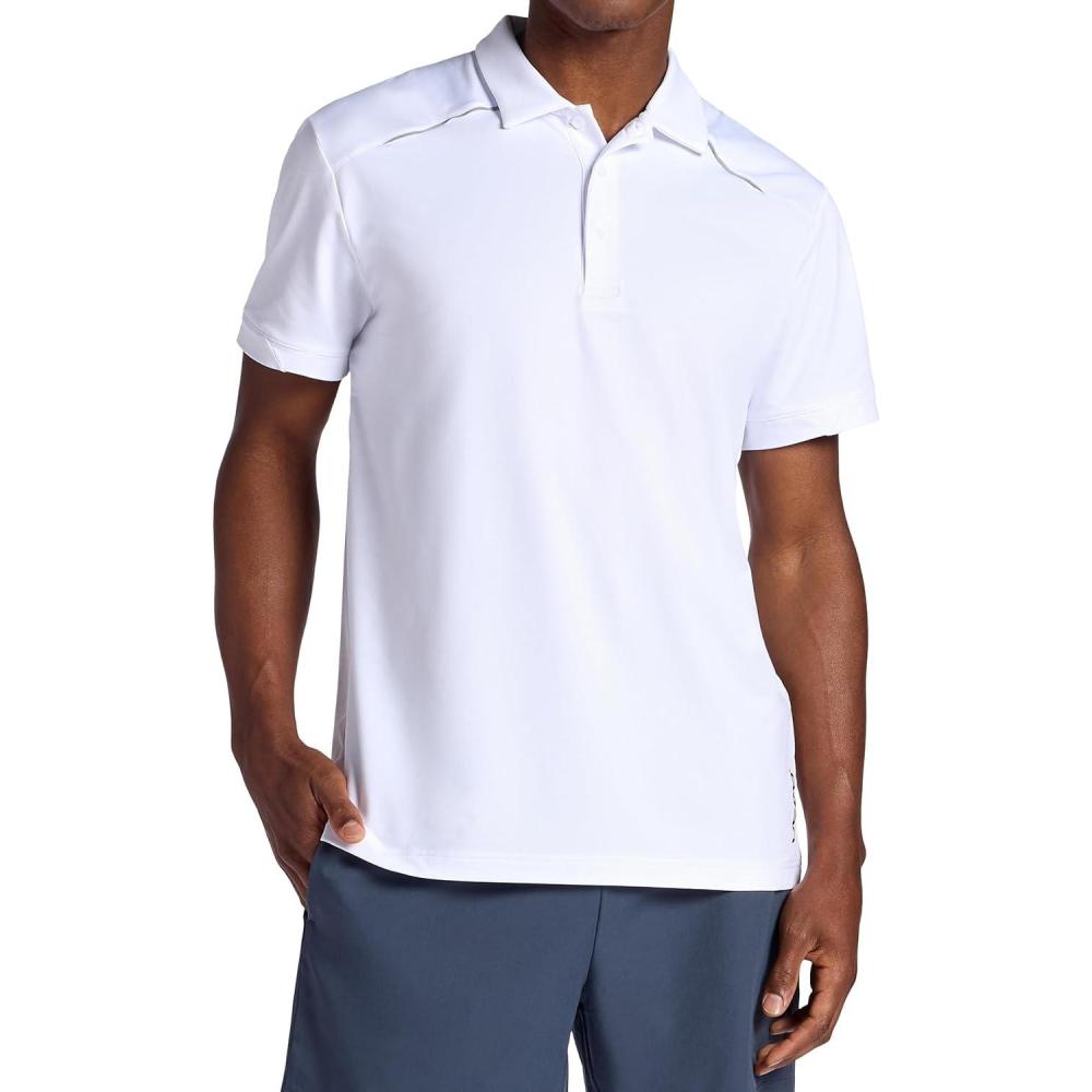 imageHead Mens Mastery Polo Shirt Standard Fit Stretch Midweight MaterialStark White