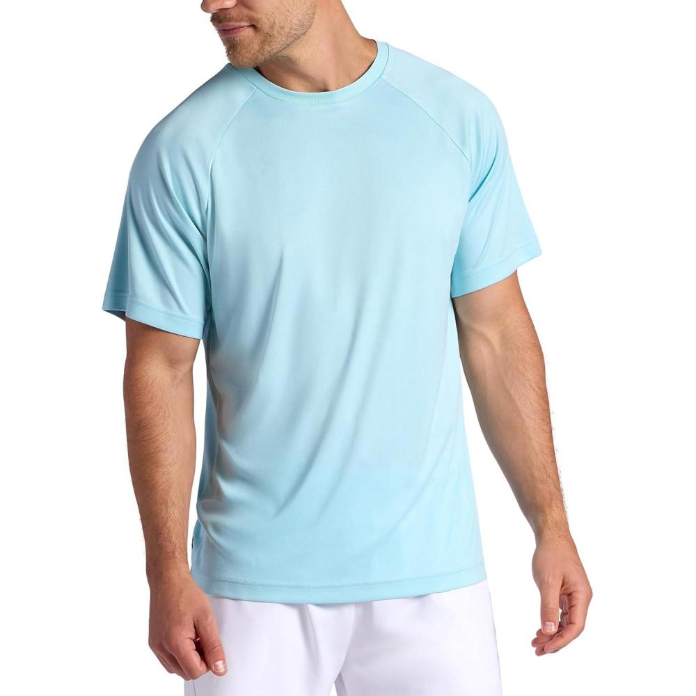 imageHead Mens Overgrip Short Sleeve Crewneck TShirt Standard Fit Stretch Lightweight MaterialStratosphere
