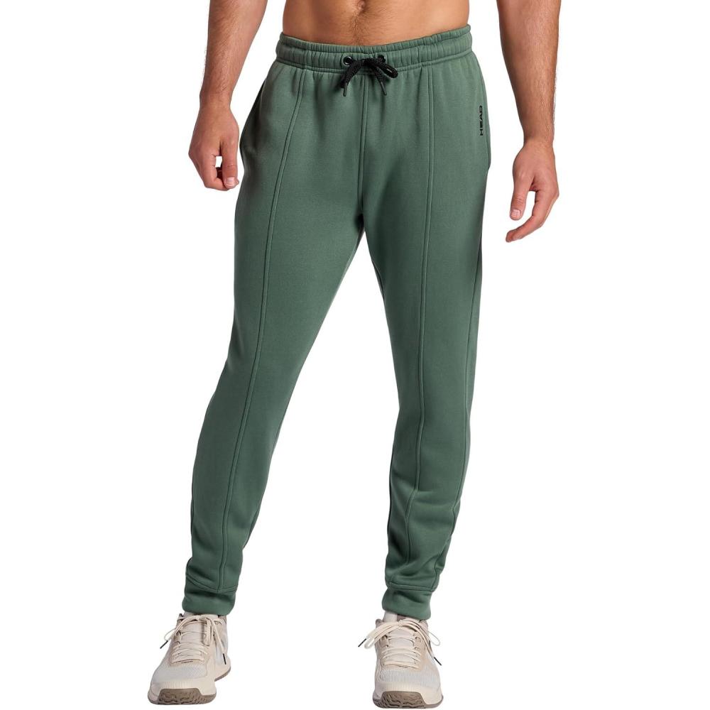 imageHead Mens Precision Jogger Standard Fit Heavyweight Fleece MaterialDuck Green