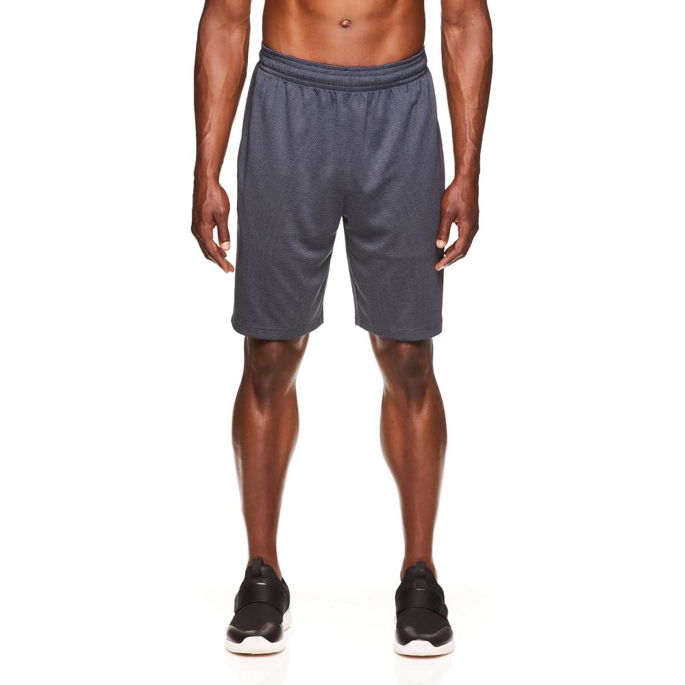 imageHead Mens Quality Jacquard Short Standard Fit 9 Inseam Lightweight and BreathableCool Grey Heather